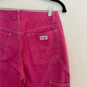 Vintage Polo by Ralph Lauren Hot Pink Y2K Cargo Capri Jeans